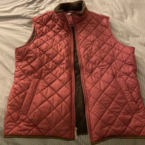 Peter Miller Essex Vest (Large) - pomegranate